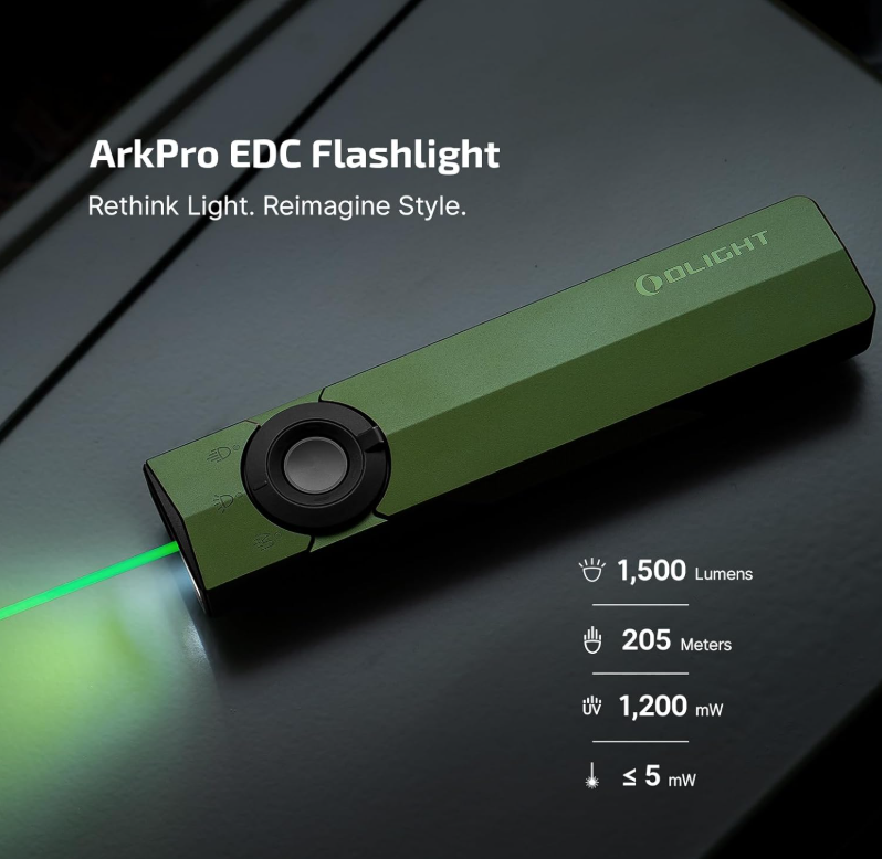 OLIGHT ArkPro EDC  (OD Green CW)