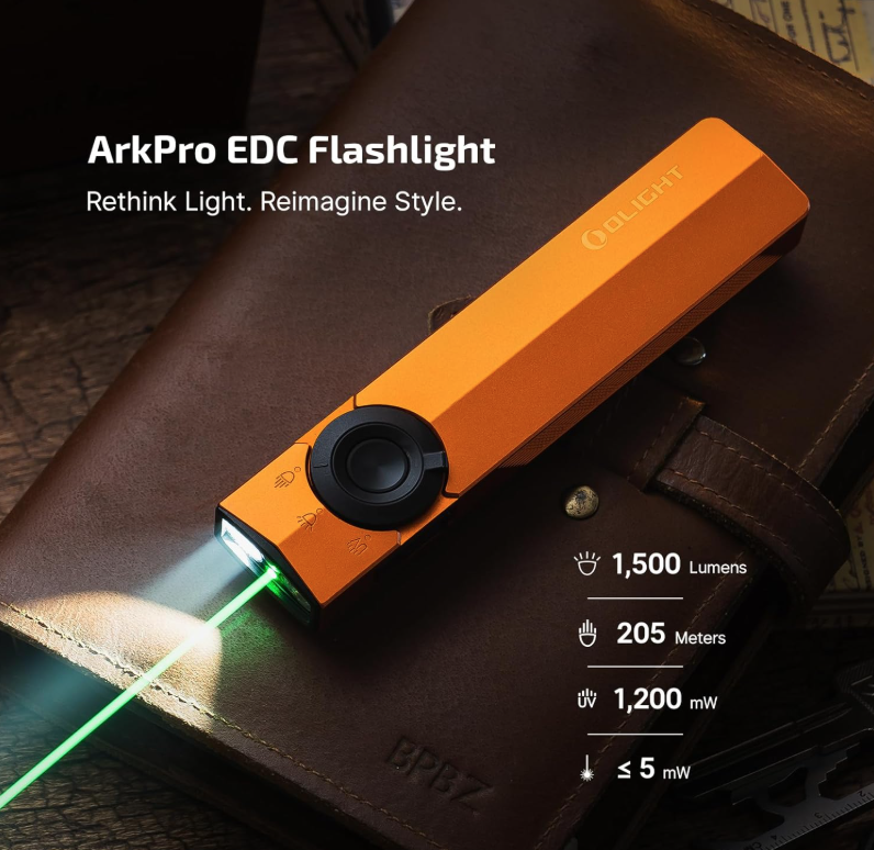 OLIGHT ArkPro EDC  (Orange CW)