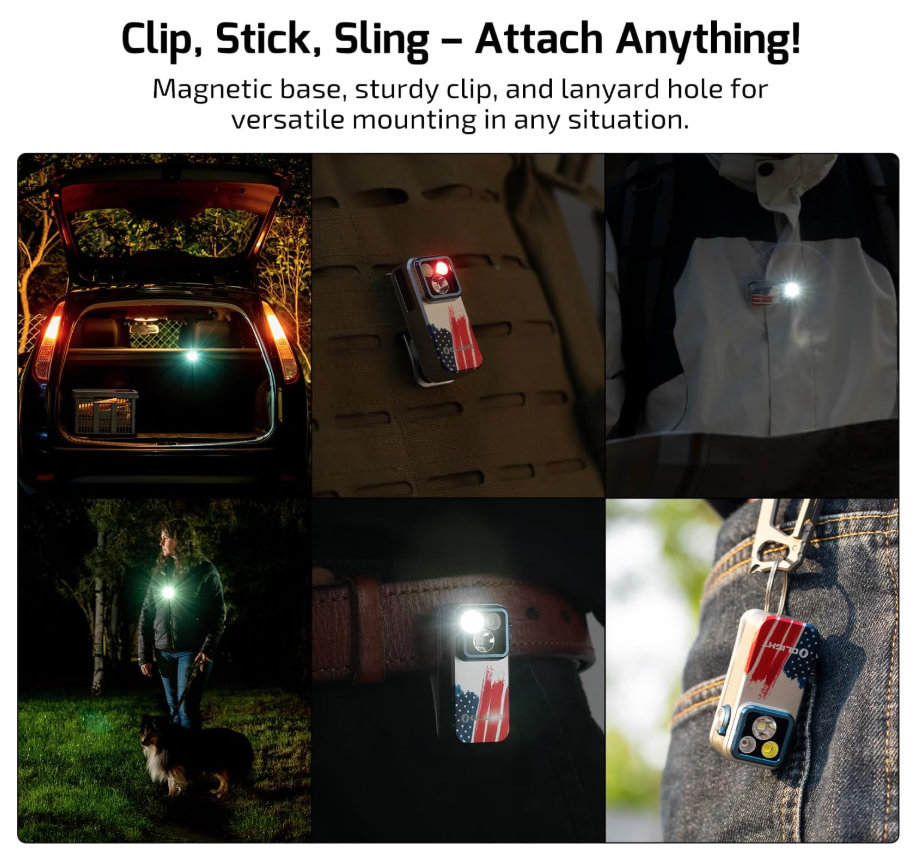 OLIGHT Oclip Pro EDC (Stars & Stripes Edition)