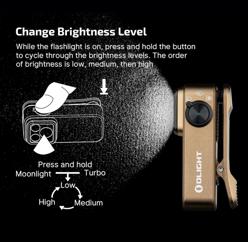 OLIGHT Oclip Pro EDC (Ancient Script)