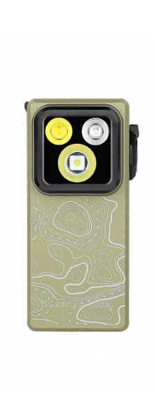 OLIGHT Oclip Ultra EDC (Olive TOPO)