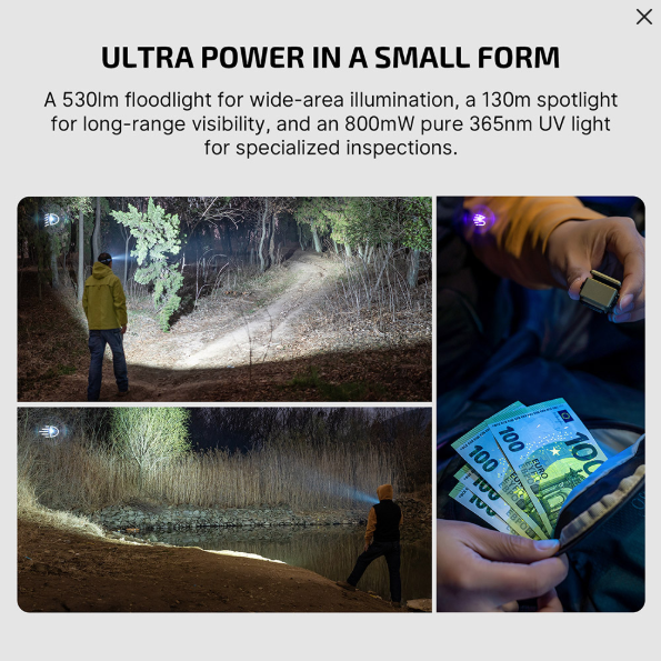 OLIGHT Oclip Ultra EDC (Olive TOPO)