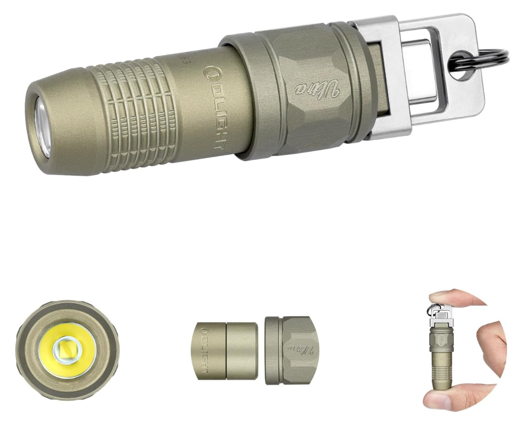 OLIGHT iUltra Rechargeable EDC (Olive-Green)