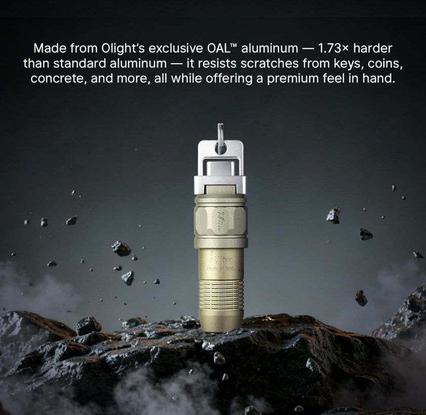OLIGHT iUltra Rechargeable EDC (Olive-Green)