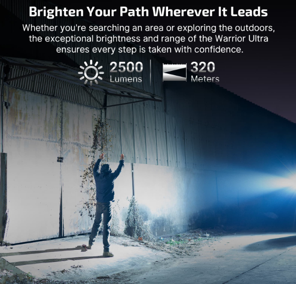 OLIGHT Warrior Ultra 2500 Lumens OAL (Olive Green)