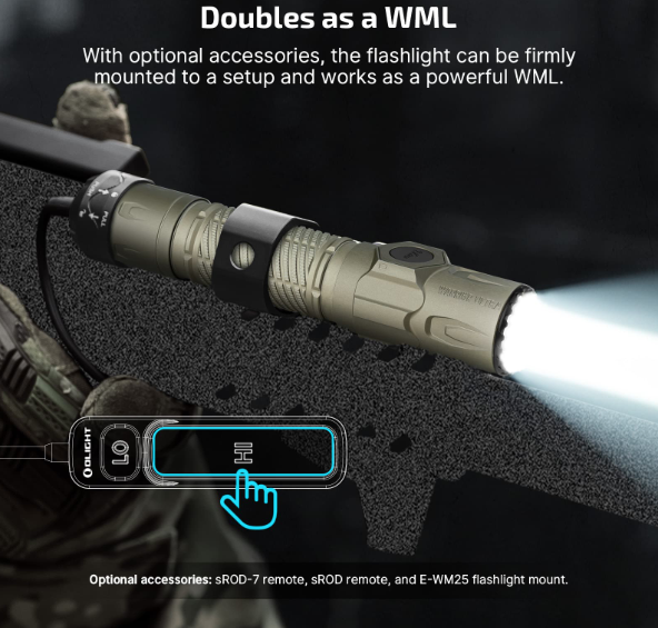 OLIGHT Warrior Ultra 2500 Lumens OAL (Olive Green)