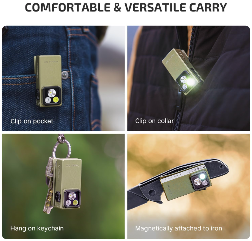 OLIGHT Oclip Ultra EDC (Olive Green)