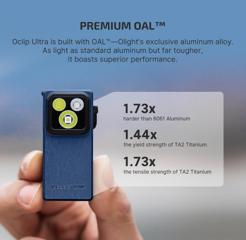 OLIGHT Oclip Ultra EDC (Navy Blue)