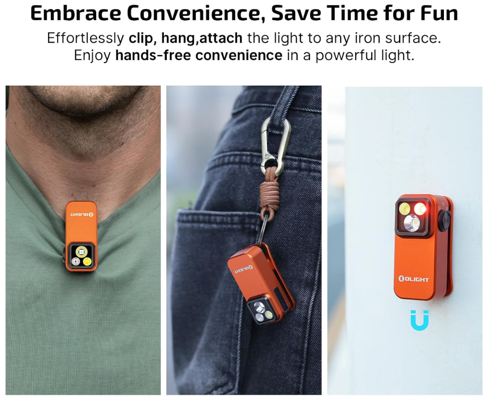 OLIGHT Oclip Pro EDC (Orange)