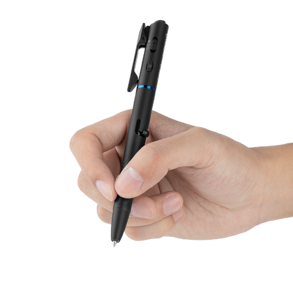 OLIGHT O'Pen 3 Multifunctional Pen Light with 120 Lumens & Green Laser (Black)