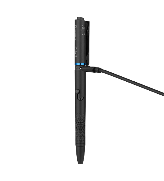 OLIGHT O'Pen 3 Multifunctional Pen Light with 120 Lumens & Green Laser (Black)