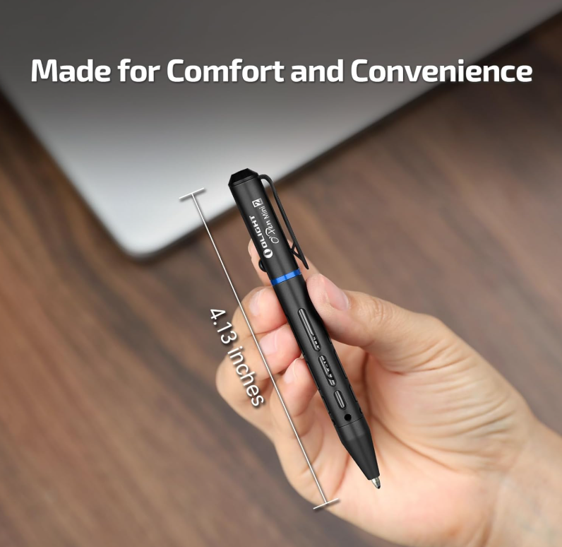 OLIGHT O'Pen Mini 2 Portable Ballpoint Pen (Black)