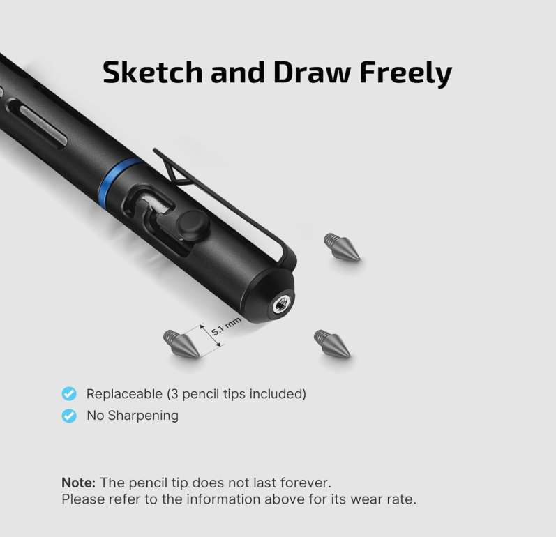 OLIGHT O'Pen Mini 2 Portable Ballpoint Pen (Black)