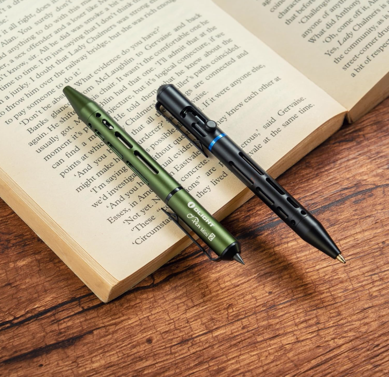 OLIGHT O'Pen Mini 2 Portable Ballpoint Pen (Black)
