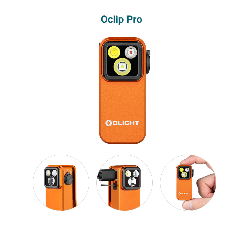 OLIGHT Oclip Pro EDC (Orange)