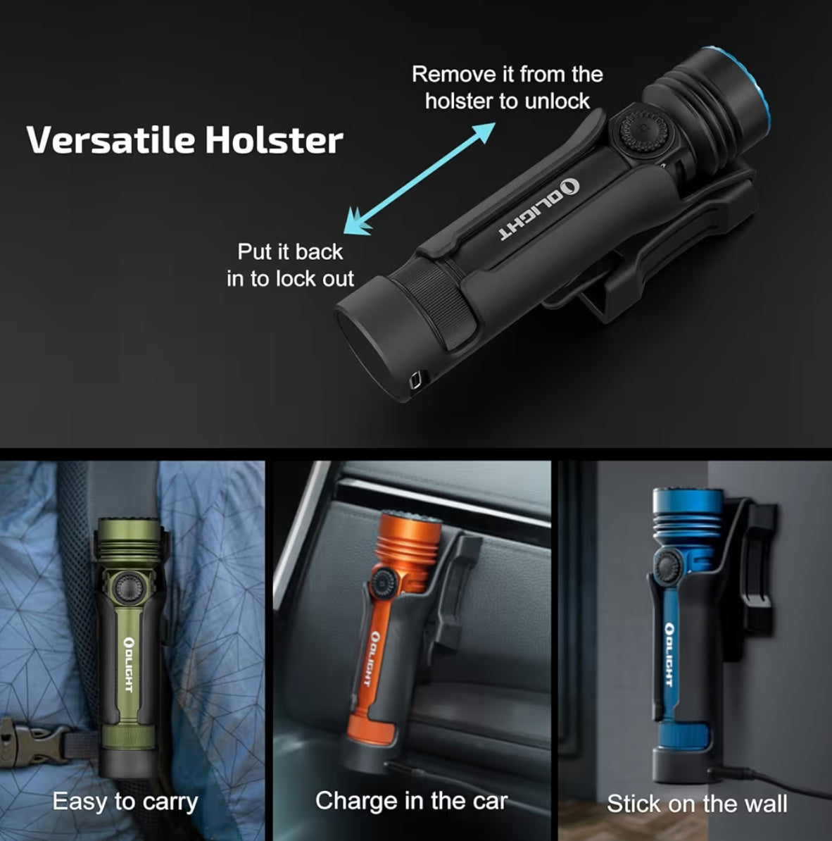 OLIGHT Seeker 4 Pro (Midnight Blue Cool White)