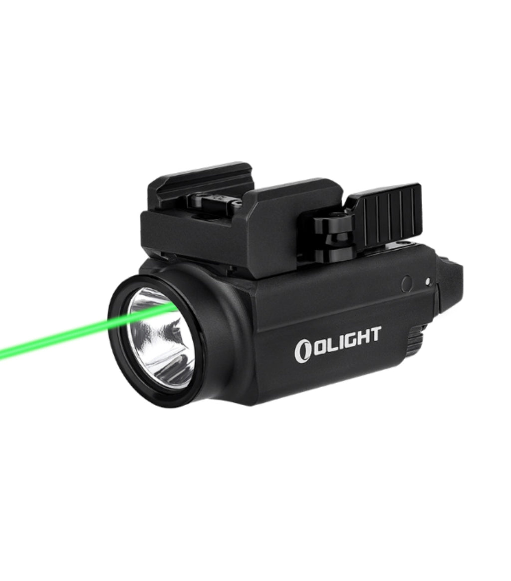 OLIGHT Baldr S 800 Lumens Compact Rail Mount Weaponlight with Green Beam