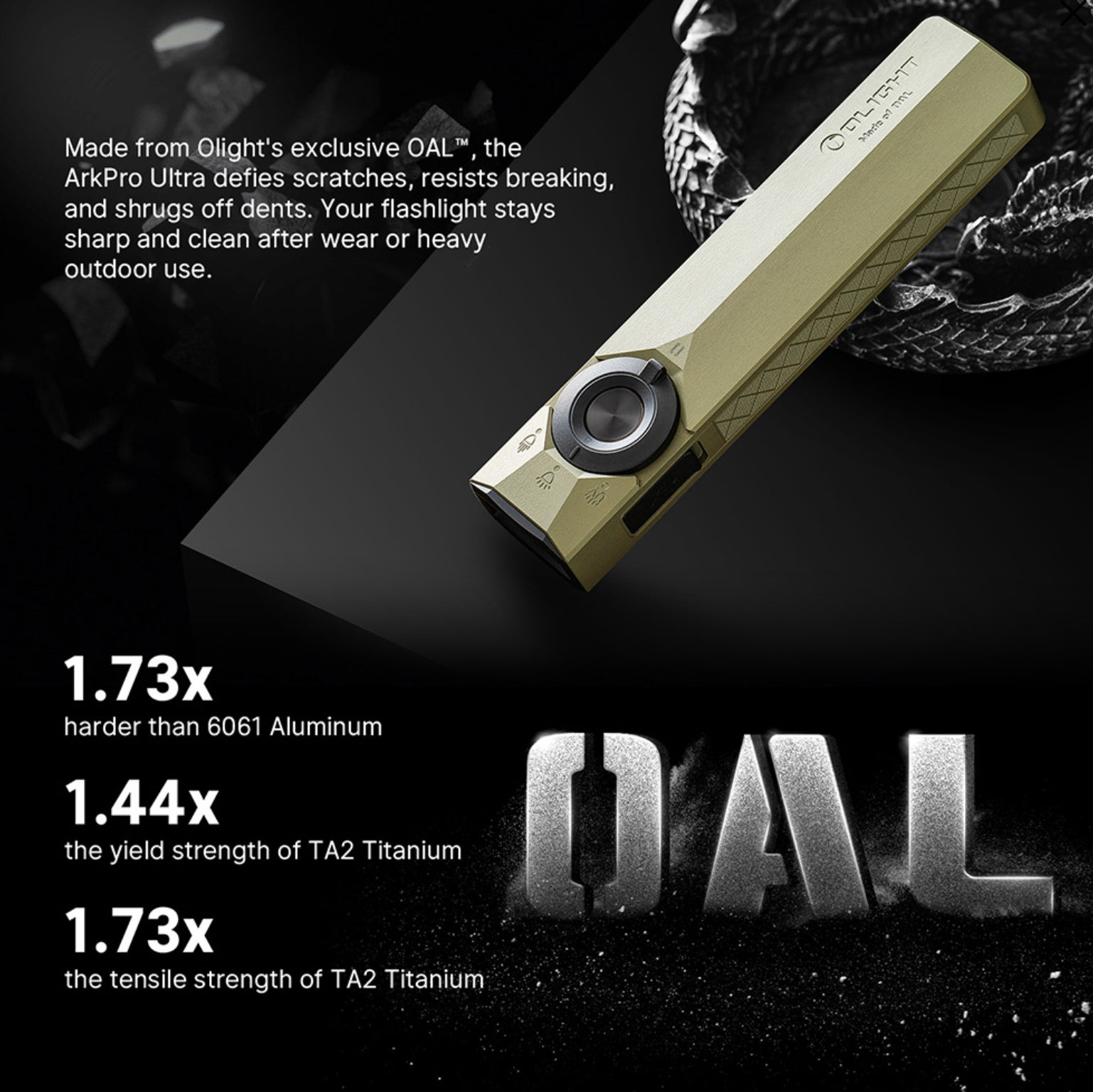 OLIGHT Arkpro Ultra (Olive Green Topographic)