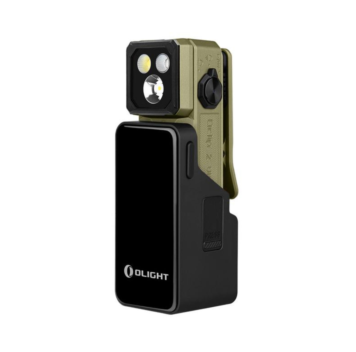 OLIGHT Oclip 2 Ultra & Premium Clip Flashlight (Olive Green)