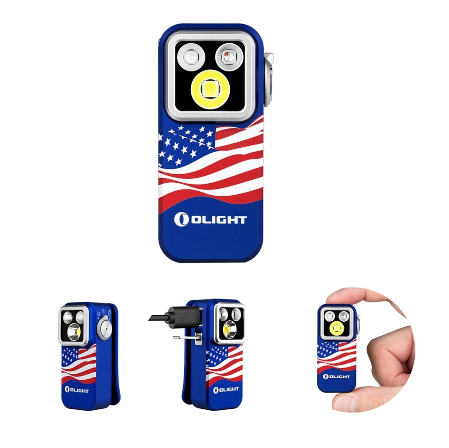 OLIGHT Oclip Pro S (Stars & Stripes Edition)