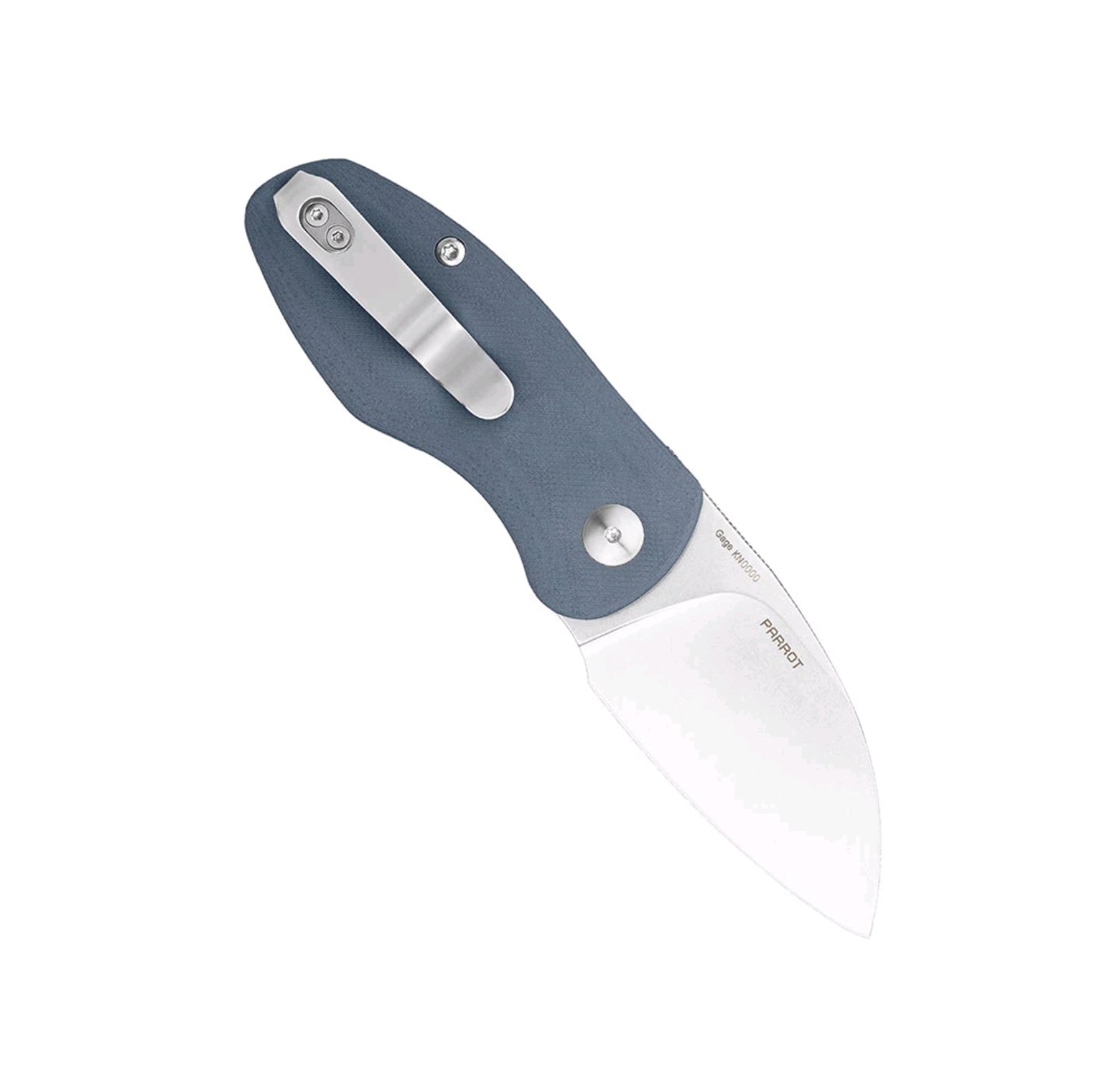 Olight Oknife Parrot Gray Folding Knife, 154CM Stainless Steel Blade, Micarta H