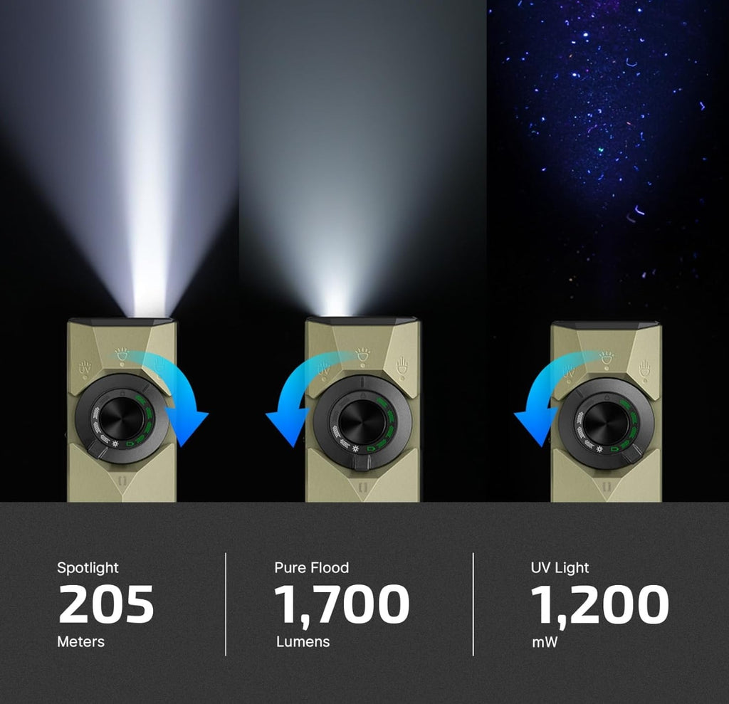 OLIGHT ArkPro Ultra EDC  (Olive Green CW)