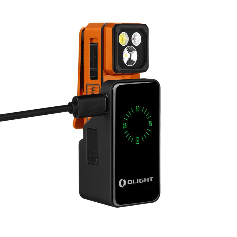 OLIGHT Oclip 2 Ultra & Premium Clip Flashlight (Amber Orange)