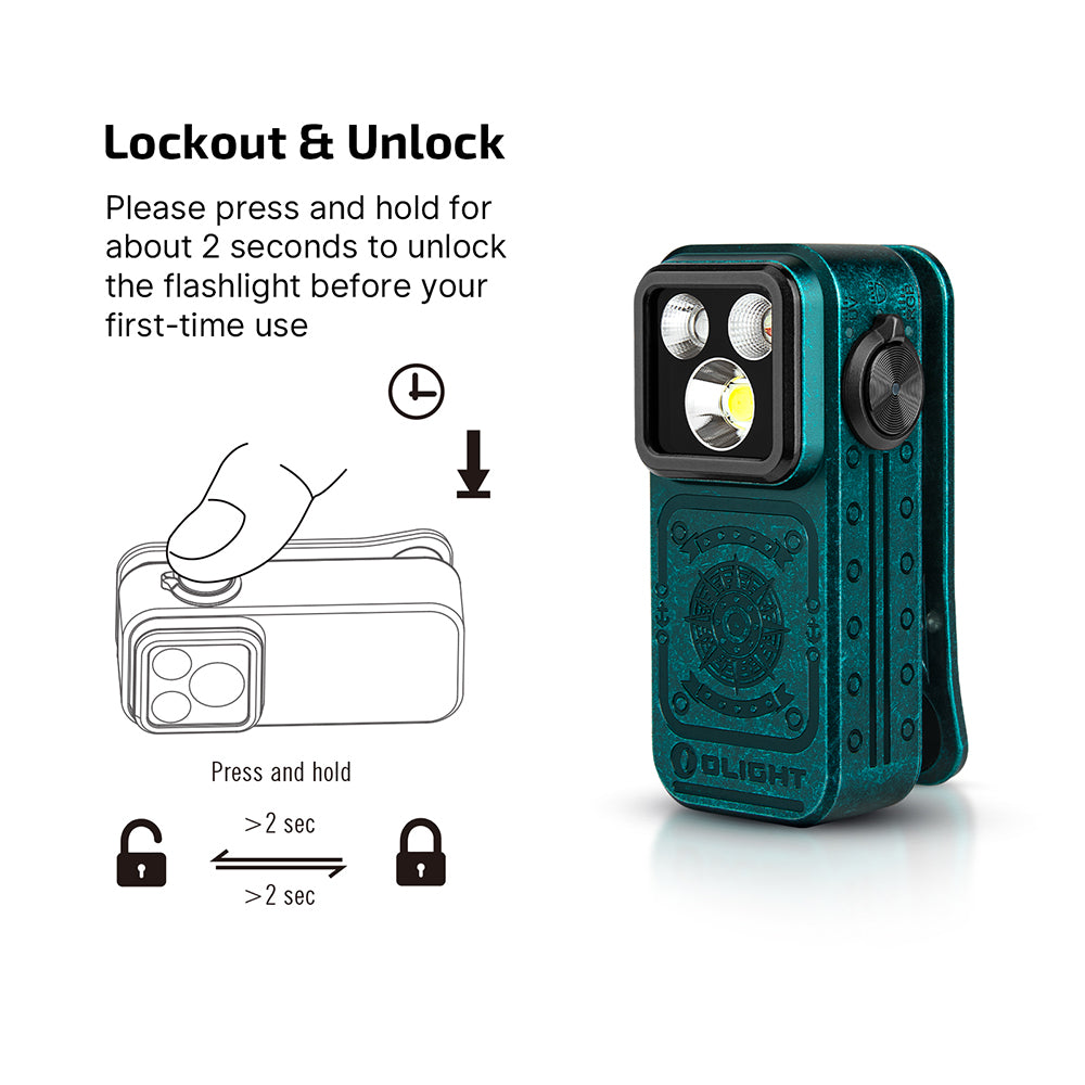 OLIGHT Oclip Pro S (Sunken Artifact)