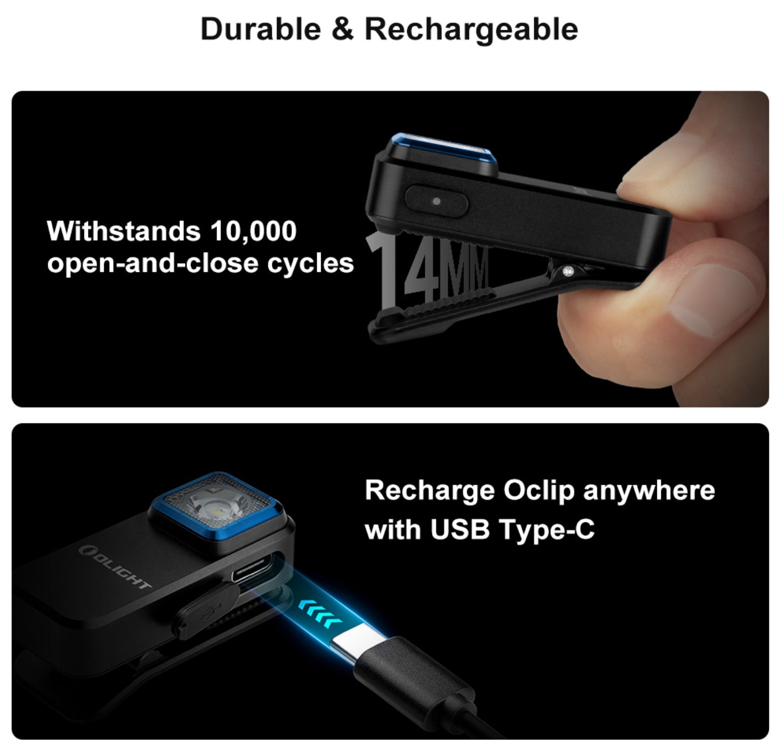 OLIGHT Oclip EDC (Black)