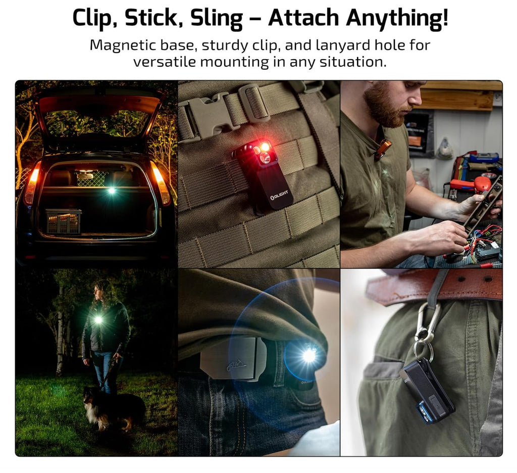 OLIGHT Oclip Pro EDC (Purple)