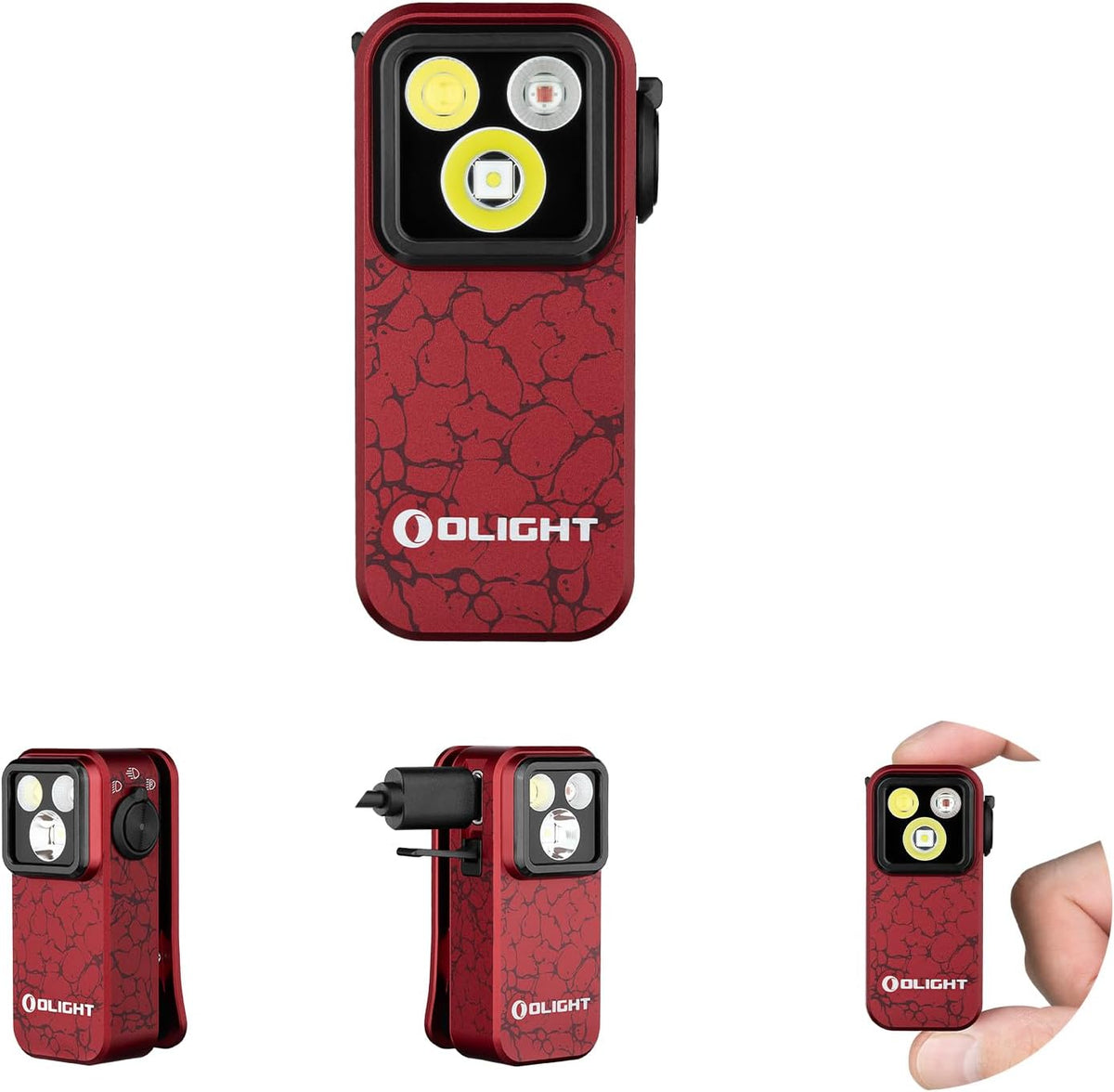 OLIGHT Oclip Pro EDC (Molten Lava)