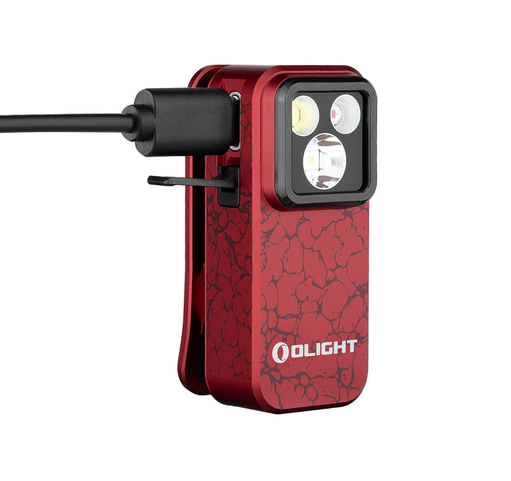 OLIGHT Oclip Pro EDC (Molten Lava)