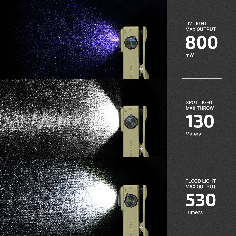 OLIGHT Oclip Ultra EDC (Olive TOPO)