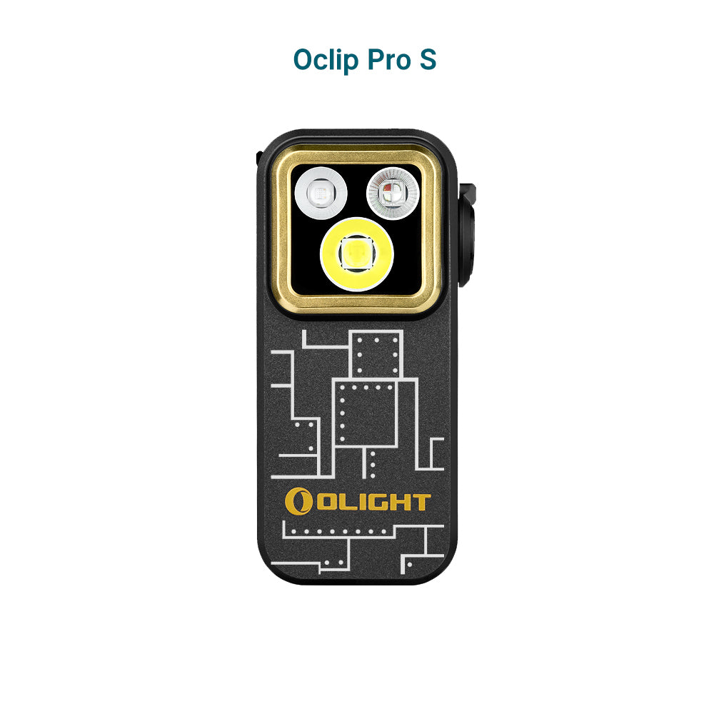 OLIGHT Oclip Pro S (Black Armor Edition)
