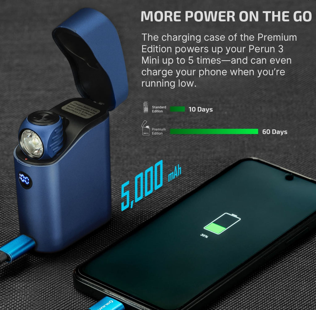 OLIGHT Perun 3 Mini Premium Headlamp (Midnight Blue)