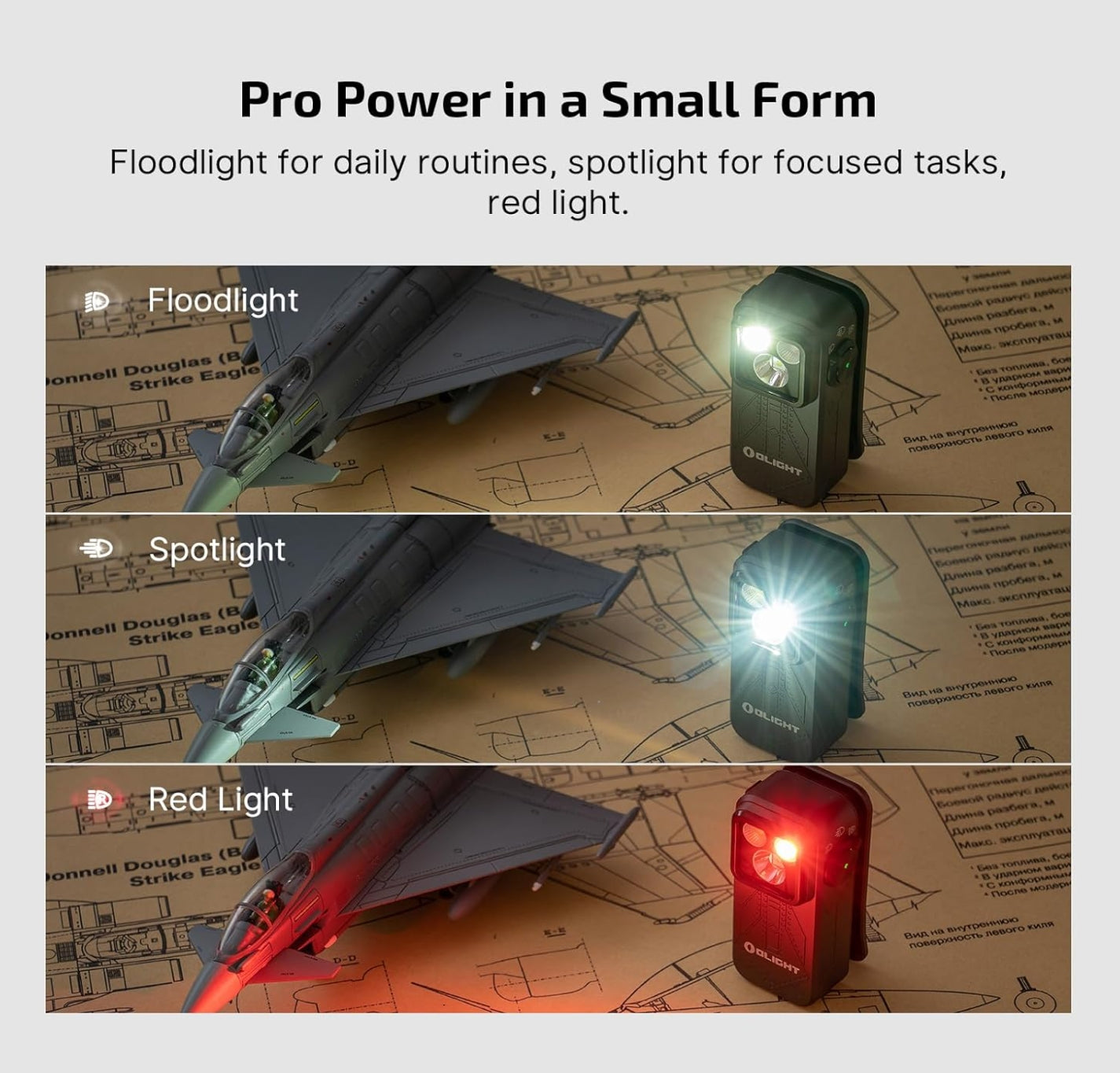 OLIGHT Oclip Pro EDC (Phantom Squadron)