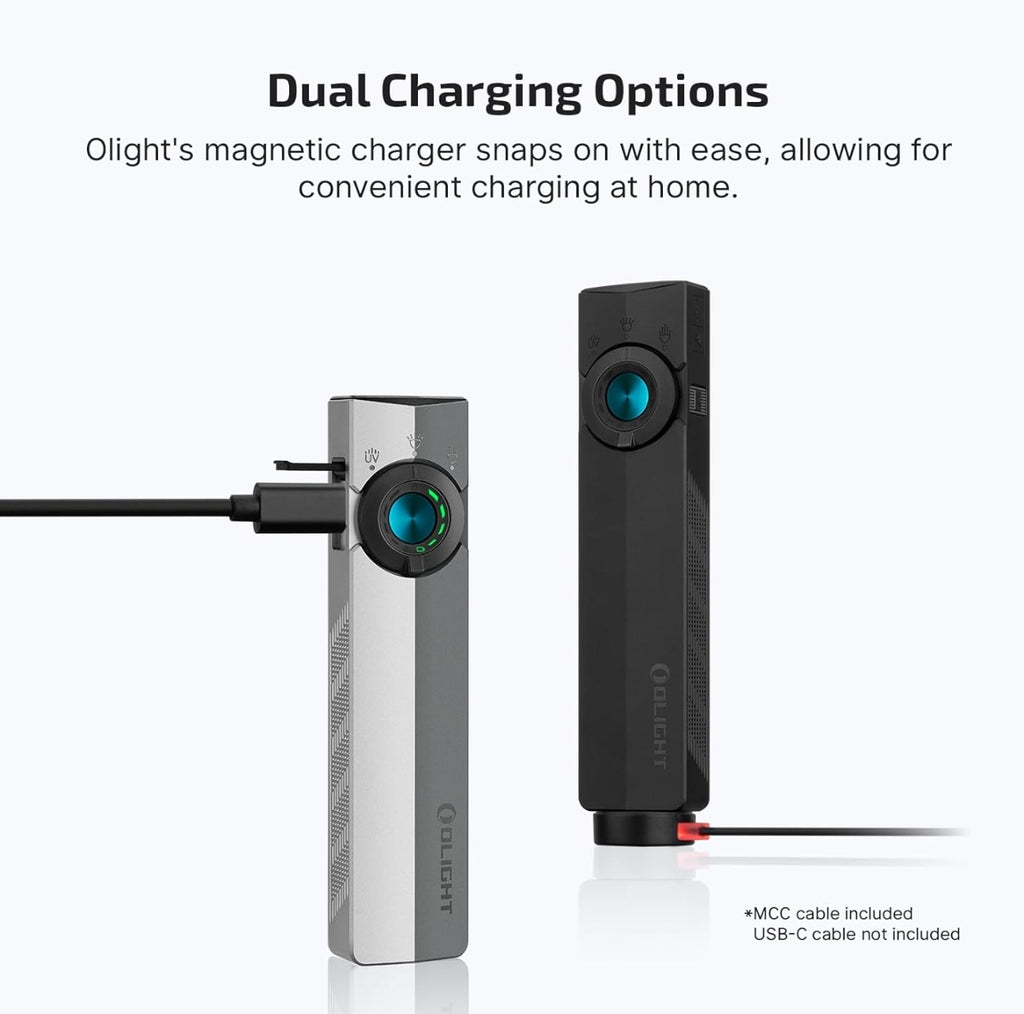 OLIGHT ArkPro (Dual Tone Silver Graphite CW)