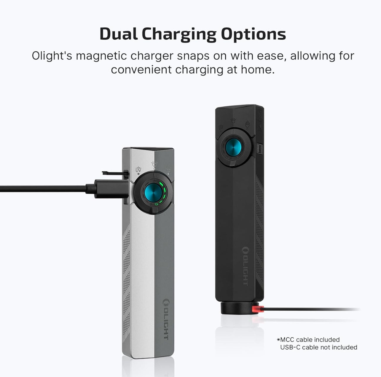 OLIGHT ArkPro (Dual Tone Silver Graphite CW)