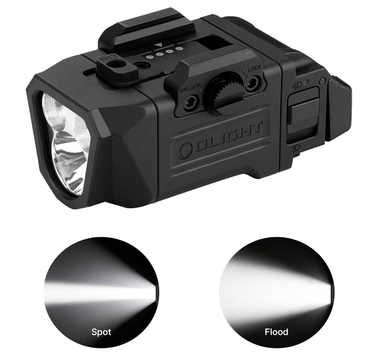 OLIGHT PL X Tactical Flashlight (Matte Black)