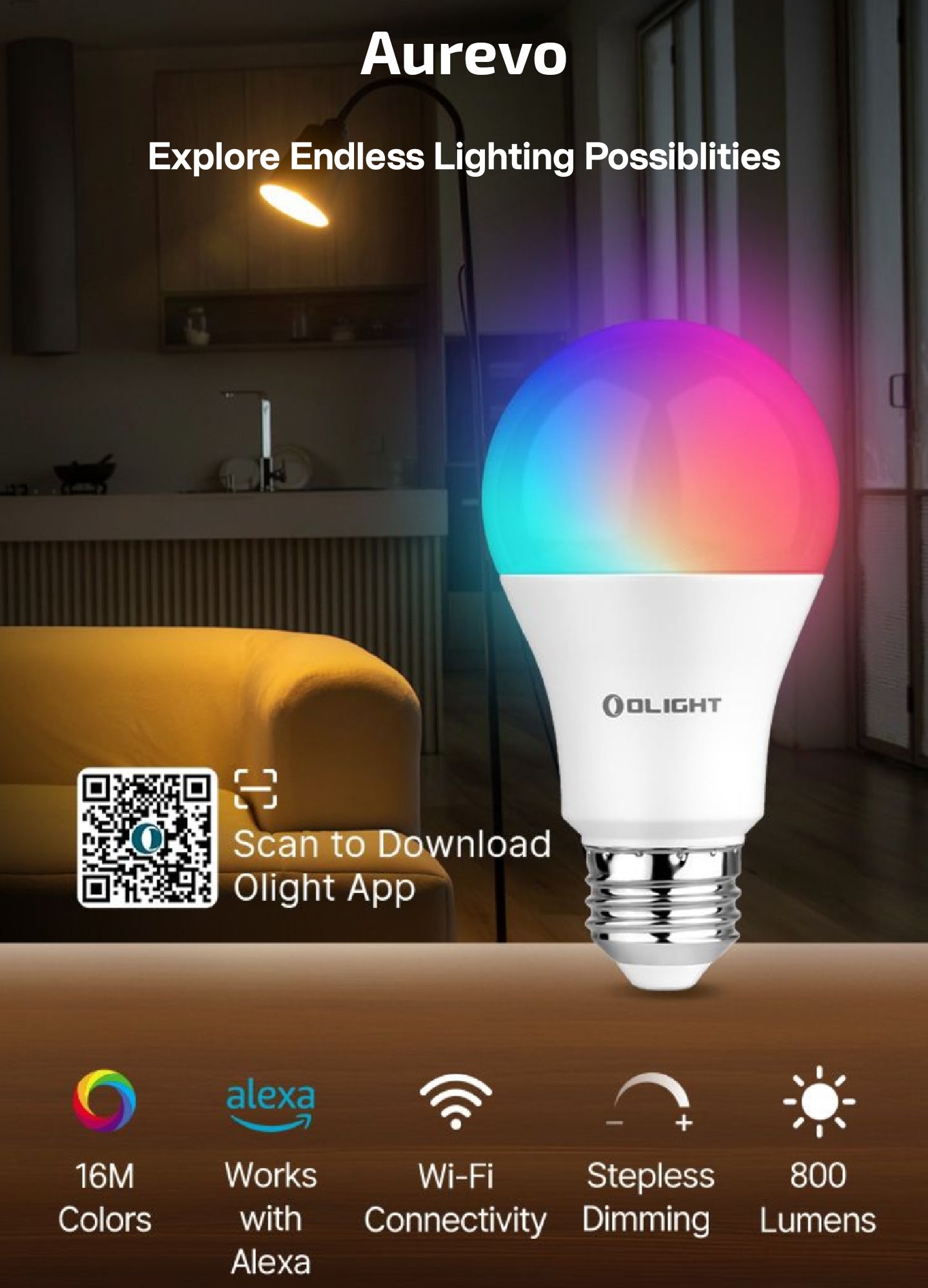 Aurevo Smart Bulb
