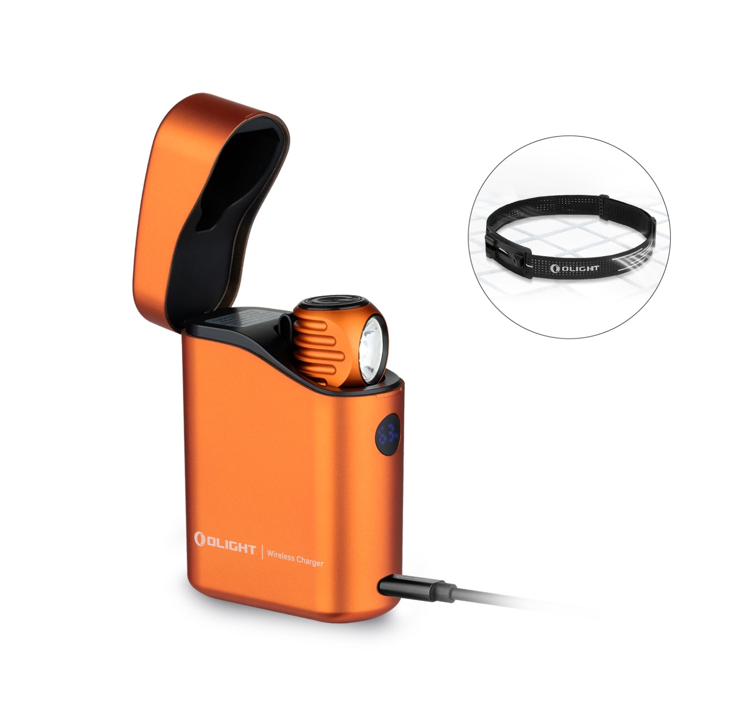 OLIGHT Perun 3 Mini Premium Headlamp (Orange)