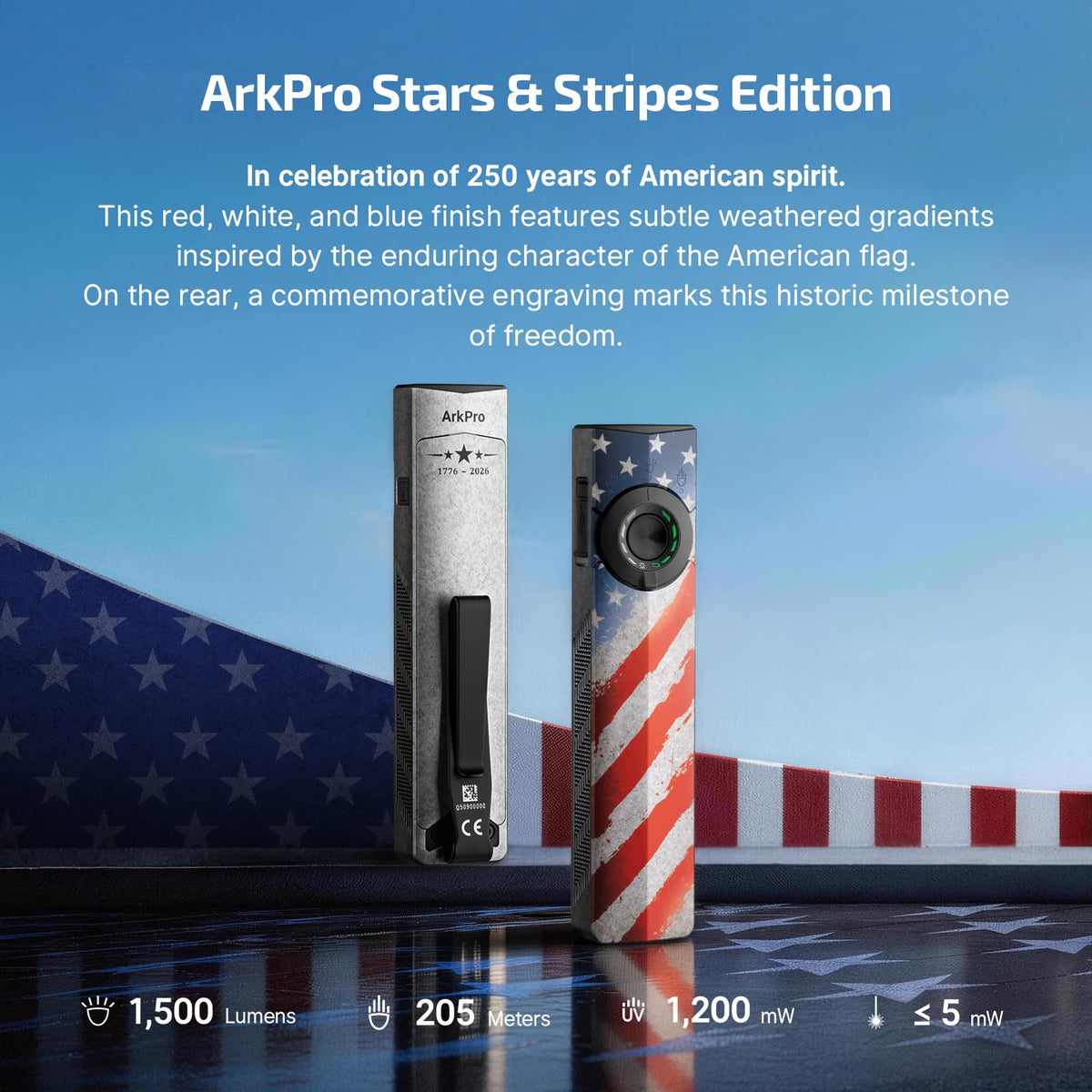 OLIGHT ArkPro (Stars and Stripes)