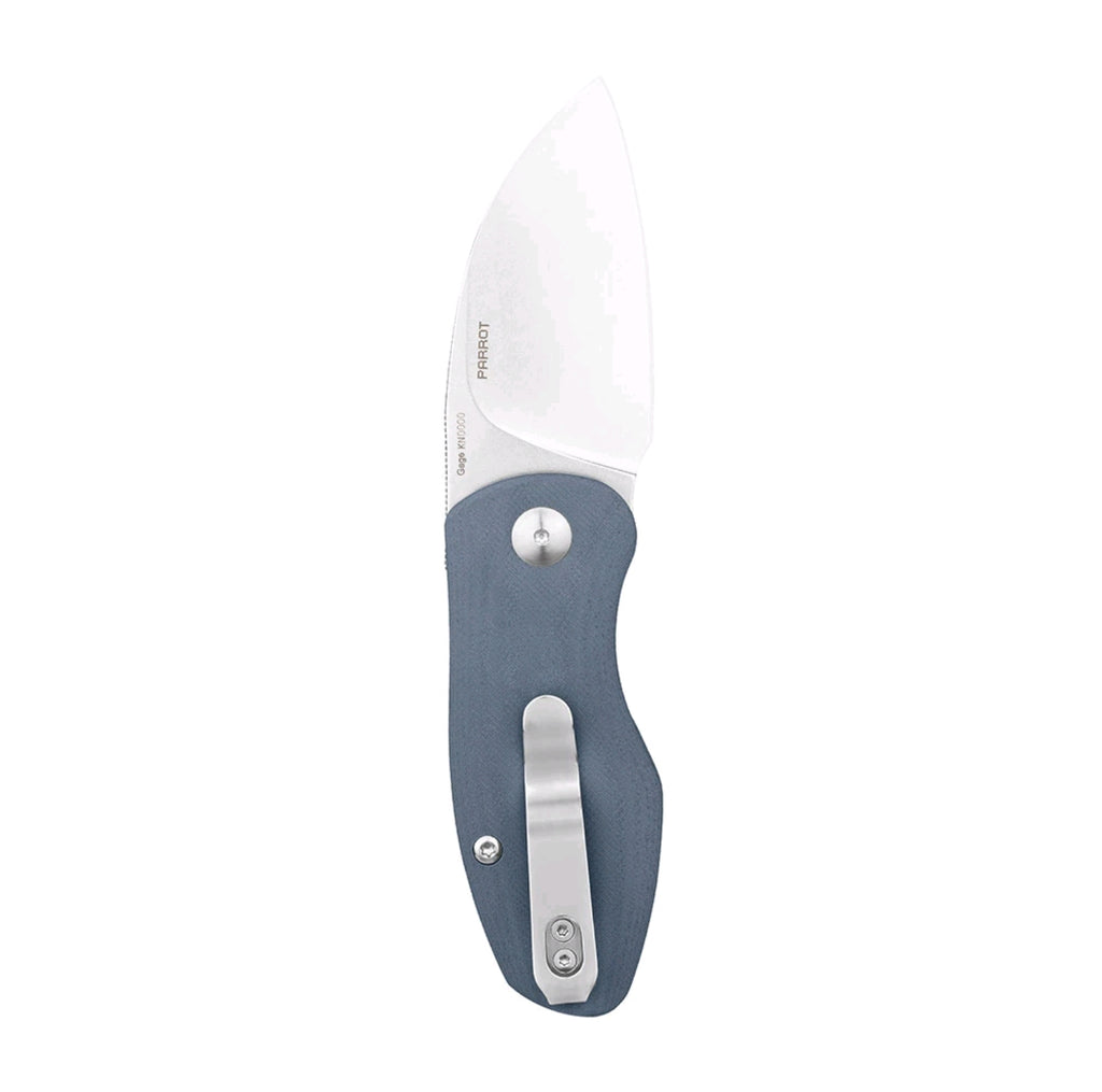 Olight Oknife Parrot Gray Folding Knife, 154CM Stainless Steel Blade, Micarta H