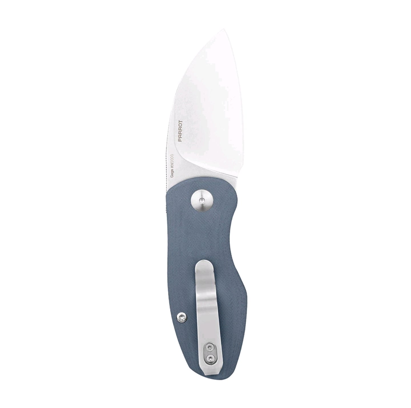 Olight Oknife Parrot Gray Folding Knife, 154CM Stainless Steel Blade, Micarta H