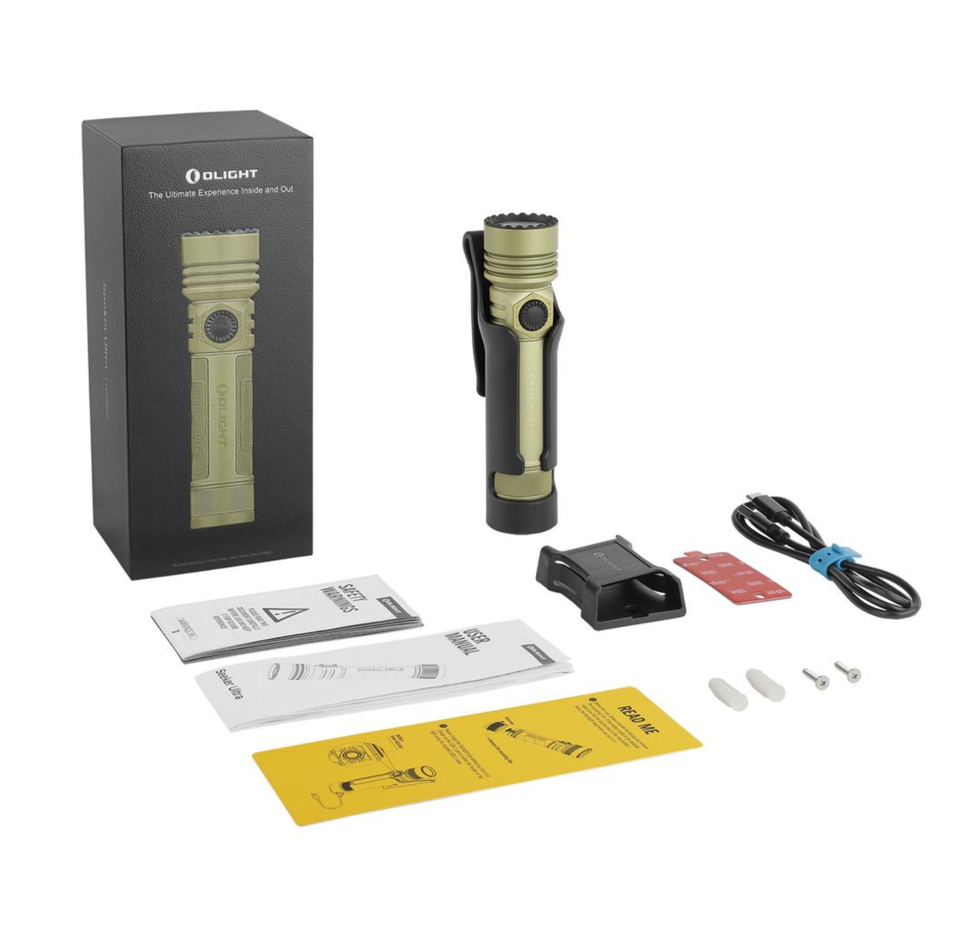 OLIGHT Seeker Ultra High Power Flashlight (Olive Green)