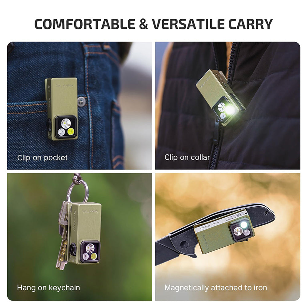 OLIGHT Oclip Ultra EDC (Olive TOPO)