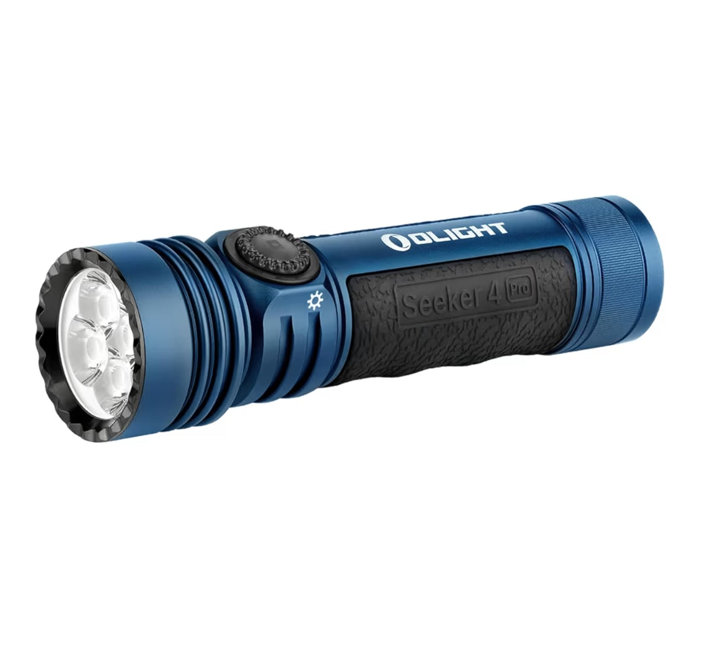 OlightオーライトSeeker4Pro 4500ルーメン ミッドナイトブルー OLIGHT Seeker 4 Pro (Midnight Blue Cool White) – Daily Grip LLC