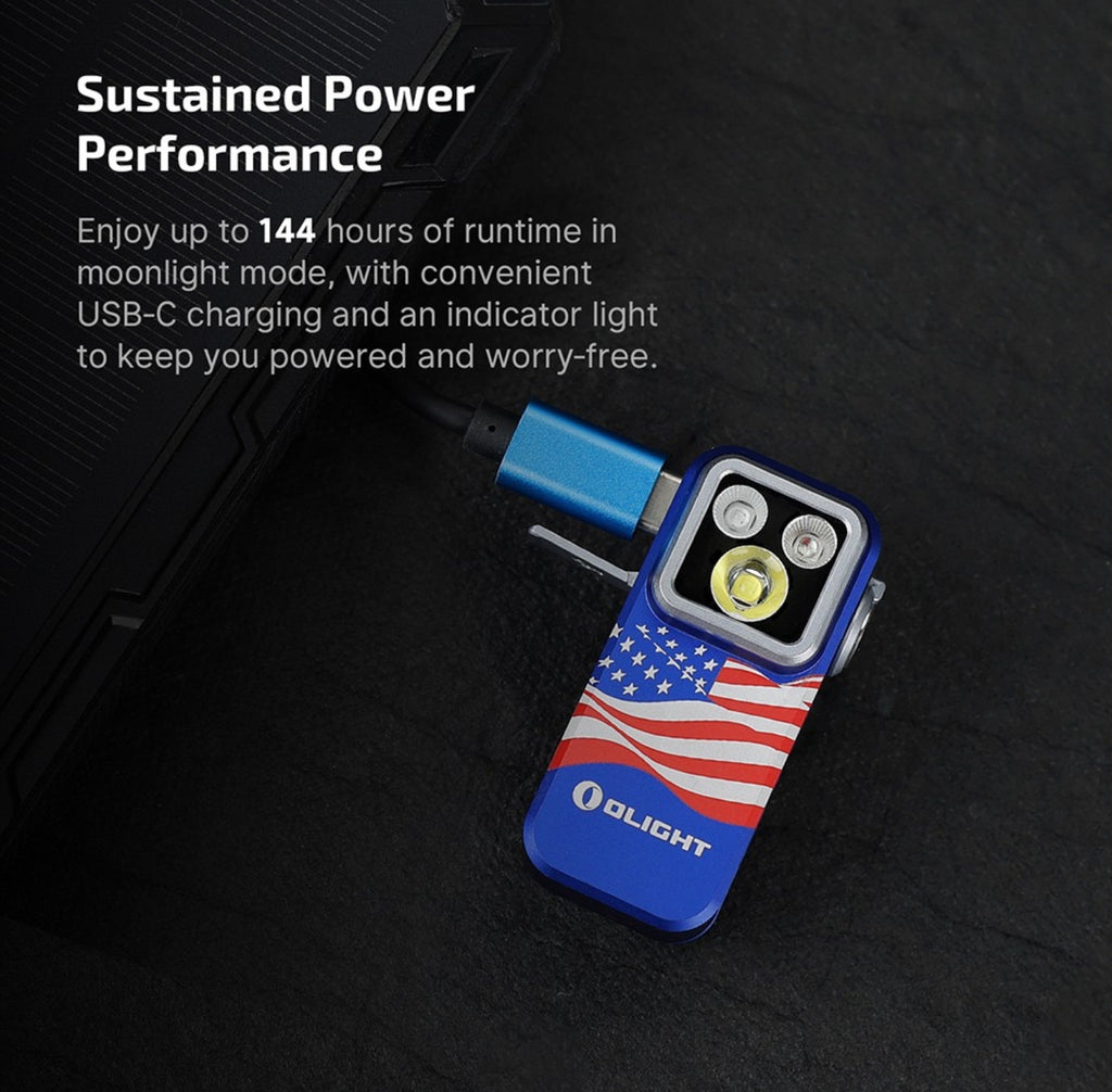 OLIGHT Oclip Pro S (Stars & Stripes Edition)