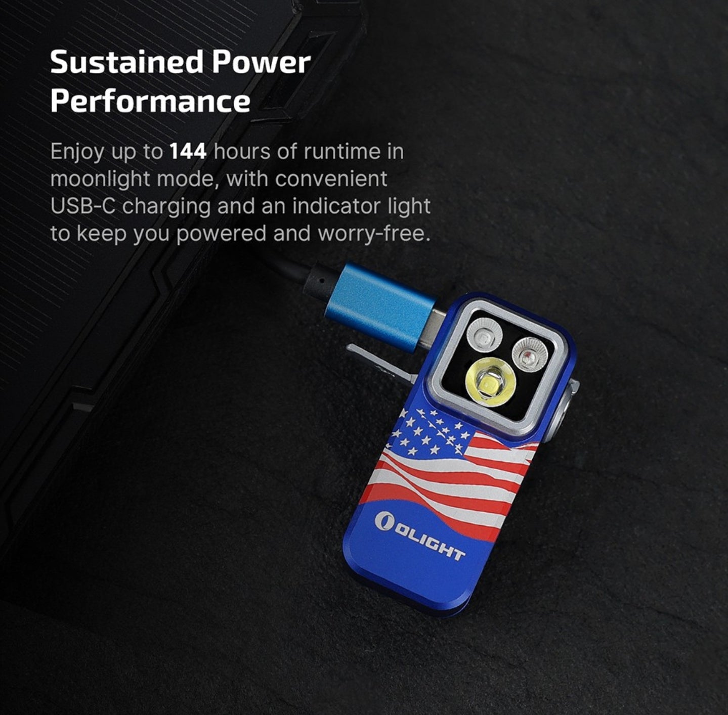 OLIGHT Oclip Pro S (Stars & Stripes Edition)