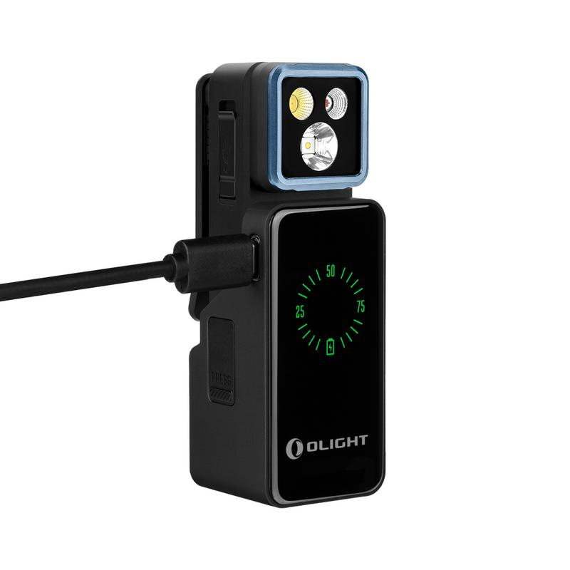 OLIGHT Oclip 2 Pro Rechargeable +Charging Dock (Black)